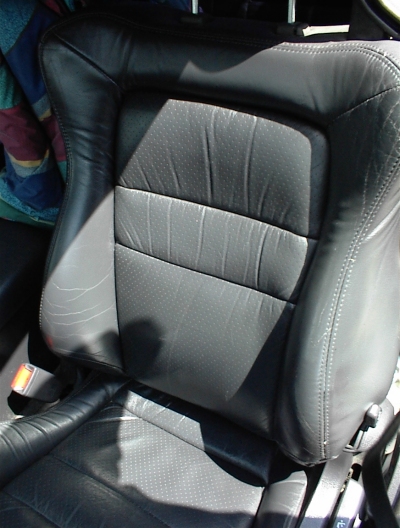 Closeup Drivers Seat
